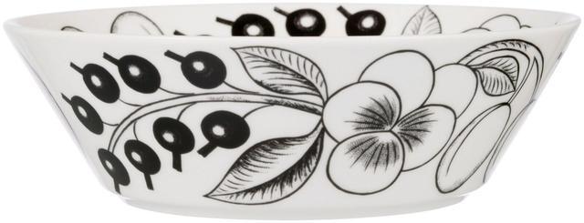 Arabia Paradise Bowl 17 cm, black - Soposopo