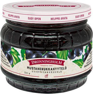 Dronningholm Blackcurrant jelly 330g - Soposopo