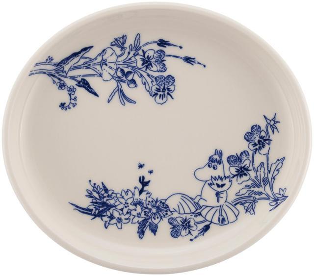 Moomin Arabia Oval Plate 16cm Haru - Soposopo
