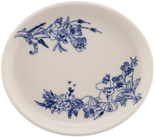 Moomin Arabia Oval Plate 16cm Haru - Soposopo
