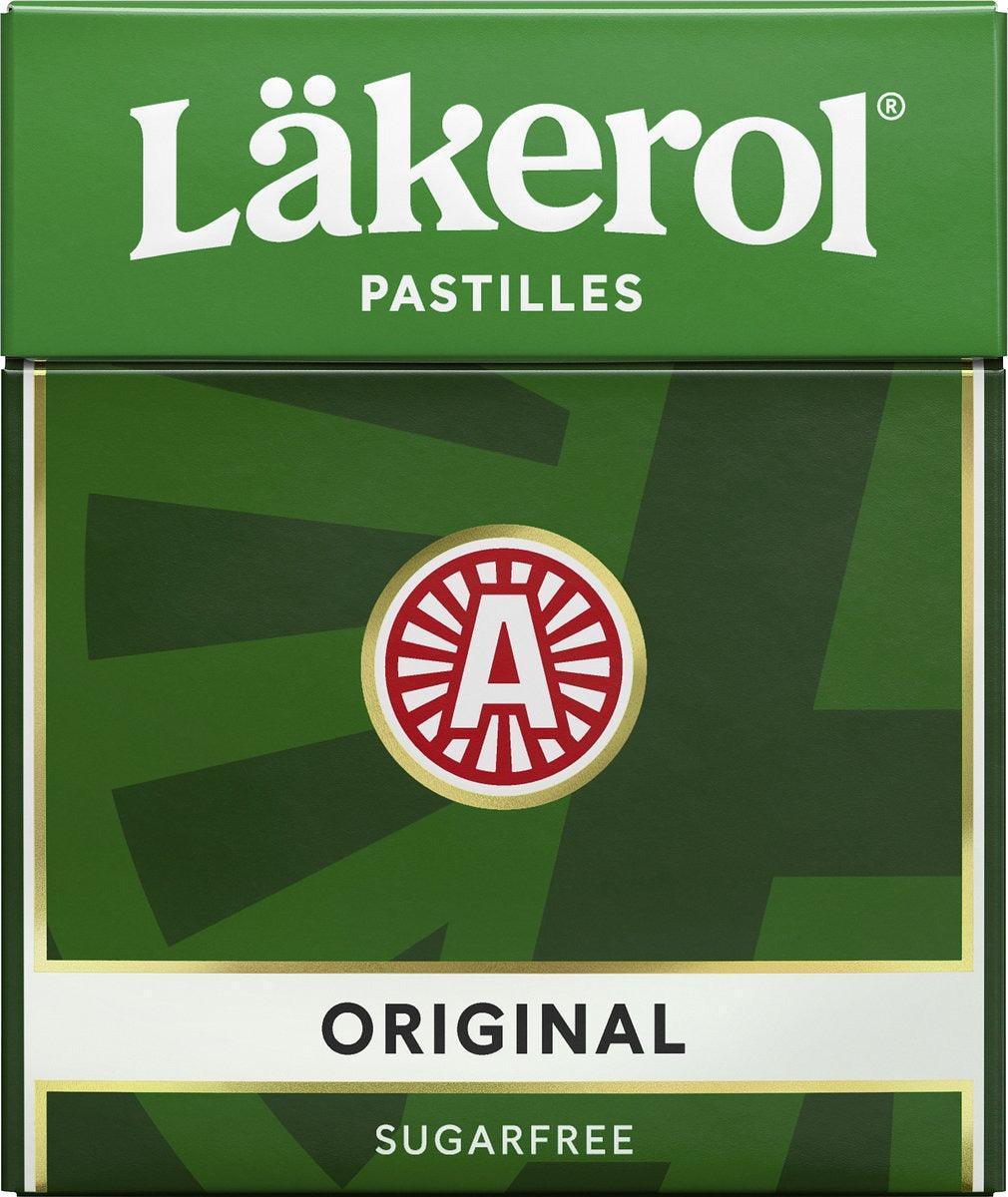 Cloetta Lakerol Original Sugar Free Pastilles 1 Box of 25g 0.9 oz - Soposopo