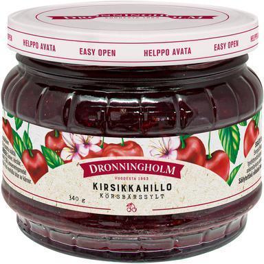 Dronningholm Cherry jam 340g - Soposopo