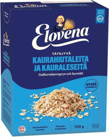 Elovena 700g wholemeal oatmeal and oat brand - Soposopo