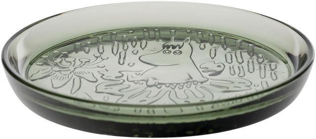 Moomin Arabia Finland Moomin Plate 155mm Pine Green - Soposopo