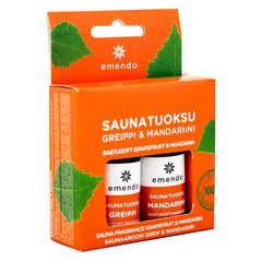 Emendo 2x10ml sauna fragrances grapefruit and mandarin - Soposopo