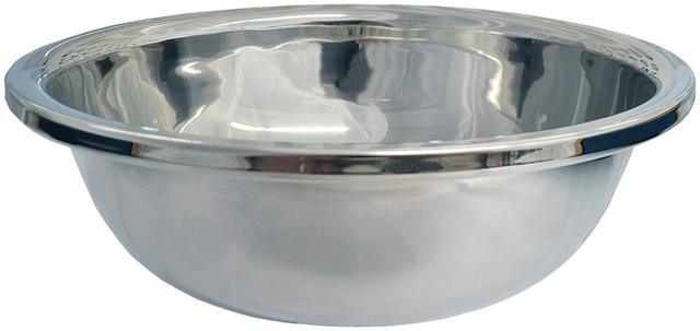 Wash basin 35x12 cm stainless steel 8L - Soposopo