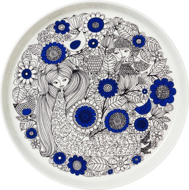 Esteri Tomula Pastoral Pattern 24 cm Decorative Plate - Soposopo
