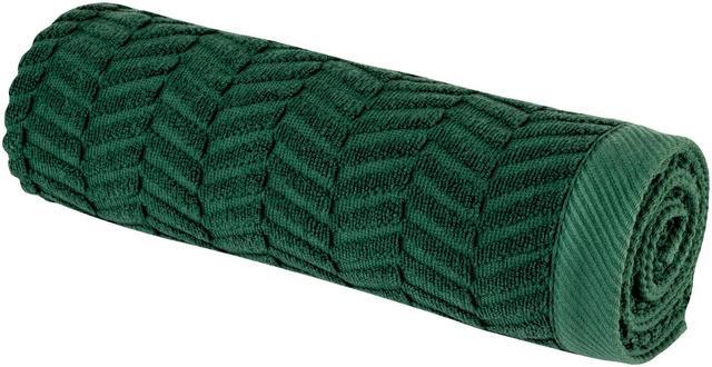 Familon bath towel Herringbone 70x150 cm pine - Soposopo