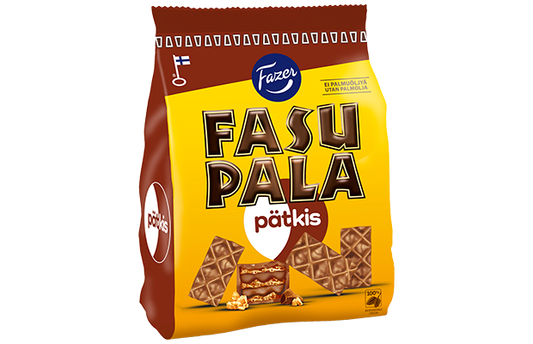 Fazer Fasupala Pätkis wafer 1 Pack of 199g - Soposopo