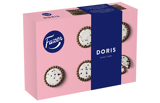 Fazer Doris Truffle Biscuits 1 Box of 250g - Soposopo
