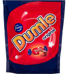 Fazer Dumle Original Chocolate Soft Chewy Toffee 220g 7.8oz - Soposopo