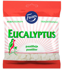 Fazer Eucalyptus Original Pastilles 200g Refreshing Flavor - Soposopo