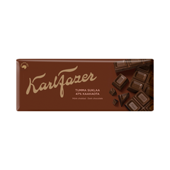 Fazer Karl Fazer 47% Dark Chocolate Bar 180g - Soposopo