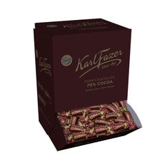 Fazer Karl Fazer 70% Dark Chocolate Box 3kg - 6.3oz - Soposopo