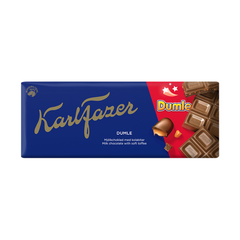 Fazer Karl Fazer Dumle Chocolate Bar 180g - Toffee & Milk - Soposopo