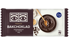 Fazer Premium Baking Chocolate 100g Bar with Responsible Cocoa - Soposopo