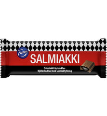 Fazer Salty Liquorice Chocolate 1 bars of 100g - Soposopo
