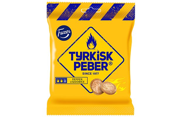 Fazer Tyrkisk Peber Salty Licorice Candy 120g - Soposopo