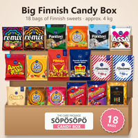 Ensemble de bonbons finlandais de Fazer 18 sachets 4,075 kg