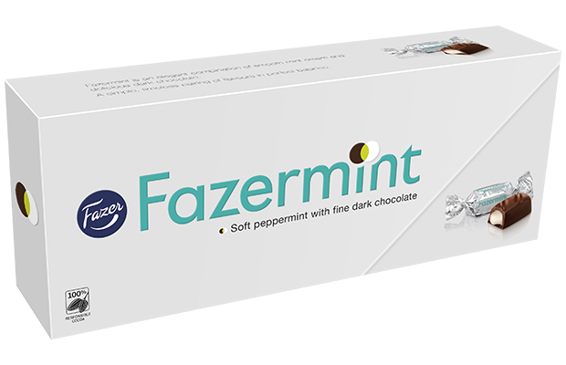 Fazer Fazermint Chocolate 1 Box of 270g - Soposopo