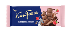 Fazer Karl Fazer Raspberry Yoghurt Chocolate Bar 121g