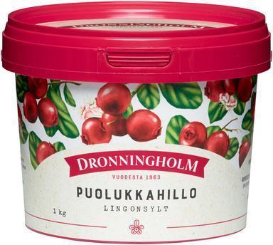 Dronningholm lingonberry jam 1kg - Soposopo