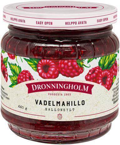 Dronningholm Raspberry jam 440g - Soposopo