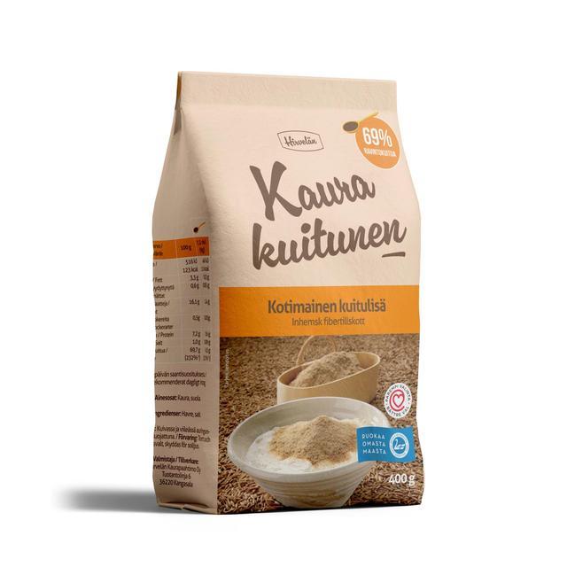 Hirvelä Oat Fiber 400 g - Soposopo