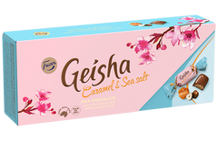 Fazer Geisha Seasalt & Caramel chocolate 1 Box of 250g