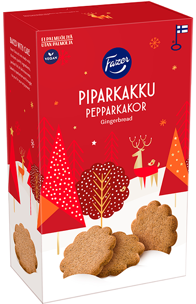 Fazer Piparkakku 175 g | Christmas Gingerbread Cookies