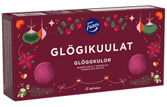 Fazer Glögikuulat 260 g | Mulled Wine Flavor Candy Balls