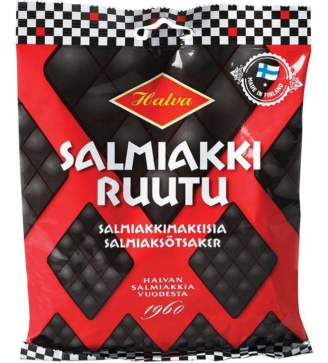 Halva Salmiakki Licorice Original Finnish 170g - Soposopo