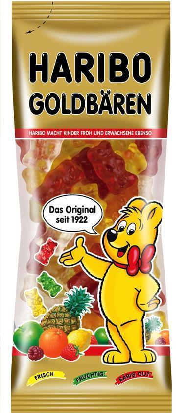HARIBO Gold Bears 75g Fruit candy bag - Soposopo