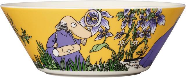 Moomin Arabia Moomin Bowl Hemulen 15cm Yellow - Soposopo