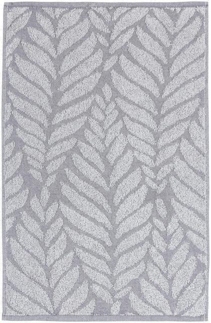 House hand towel Leaf 30x50 cm. gray - Soposopo
