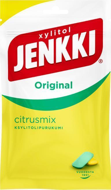 Jenkki Original Citrusmix xylitol gum 100g - Soposopo