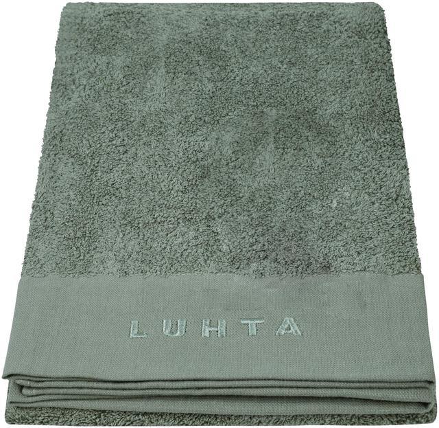 Luhta Home bath towel Kaarna 70x140 cm sage - Soposopo