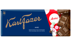 Fazer Karl Fazer Avec Chocolate 1 bar of 200g - Soposopo