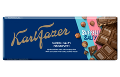 Fazer Karl Fazer Salty Suffeli Puff Milk Chocolate Bar 160 g