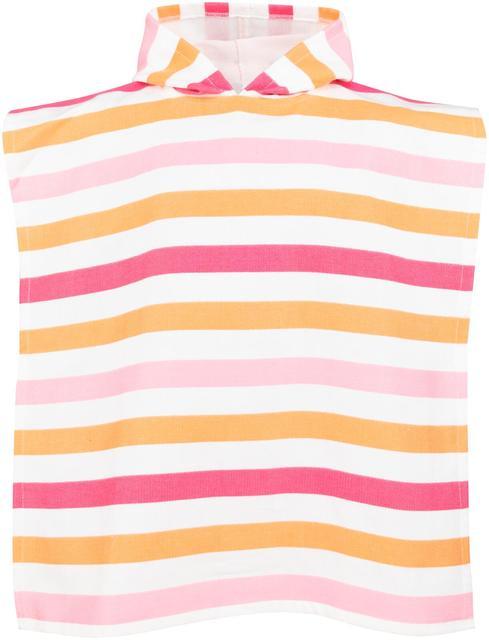 Ciraf children's poncho stripe 65x60 cm. red - Soposopo