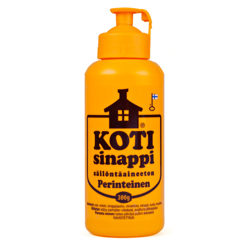 Kotisinappi Traditional Mustard 300g 10.6oz Classic Recipe - Soposopo