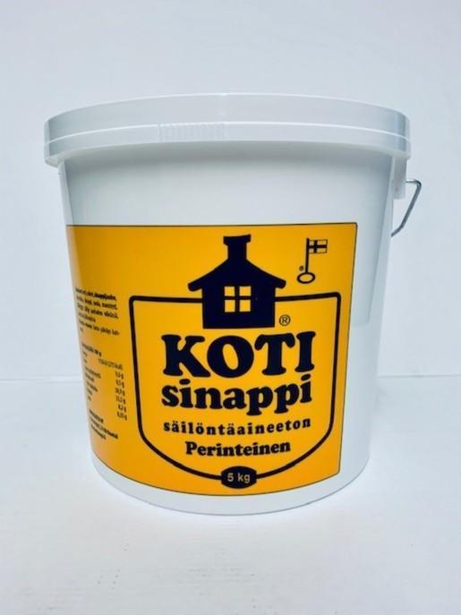 Kotisinappi Traditional Mustard 5kg Classic Condiment - Soposopo