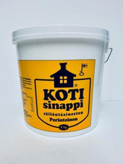 Kotisinappi Traditional Mustard 5kg Classic Condiment - Soposopo