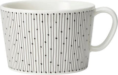 Large 0.4L Tea Cup with Plate Lid for Smoothies and Soups - Soposopo