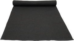 Saunia linen bench towel 45x160 cm. black - Soposopo