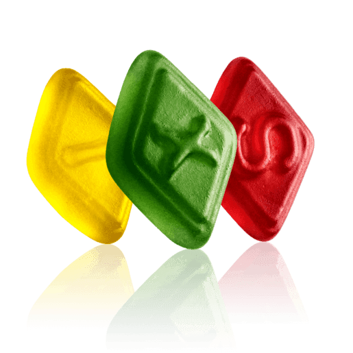 Malaco Fruit Alphabet Gummy 2kg Box - Soposopo