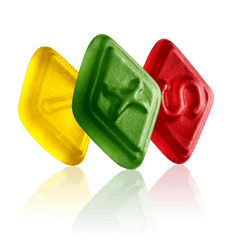 Malaco Fruit Alphabet Gummy 2kg Box - Soposopo