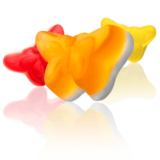 Malaco Fruity Butterfly Candy 1.9kg Box - Soposopo