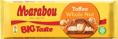 Marabou Toffee Whole Nut Chocolate Bar 300g - Soposopo