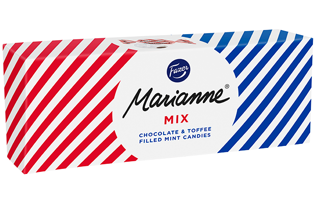Fazer Marianne Mix Candy Box 300g | Peppermint Shell Caramels